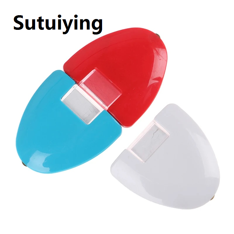 Sutuiying 1pc Chalk Wheel Fabric Marker Tailor's Chalk DIY Sewing Parts Tools