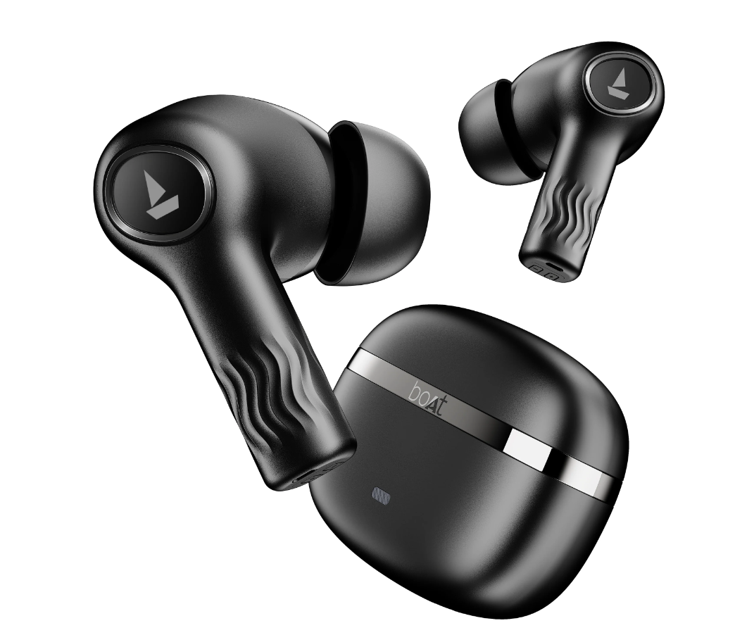 boAt NIRVANA ION | Premium Wireless Earbuds | 120 Hrs of Long Playback | 24 Hour of Industry best Bud Battery | Crystal Bionic Sound | Dual EQ Modes