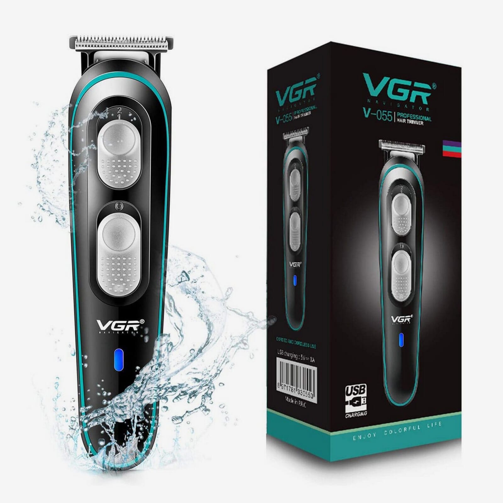 VGR V-331 Rechargeable Electric Shavers Razor Hair Beard Cut Trimmer Machine