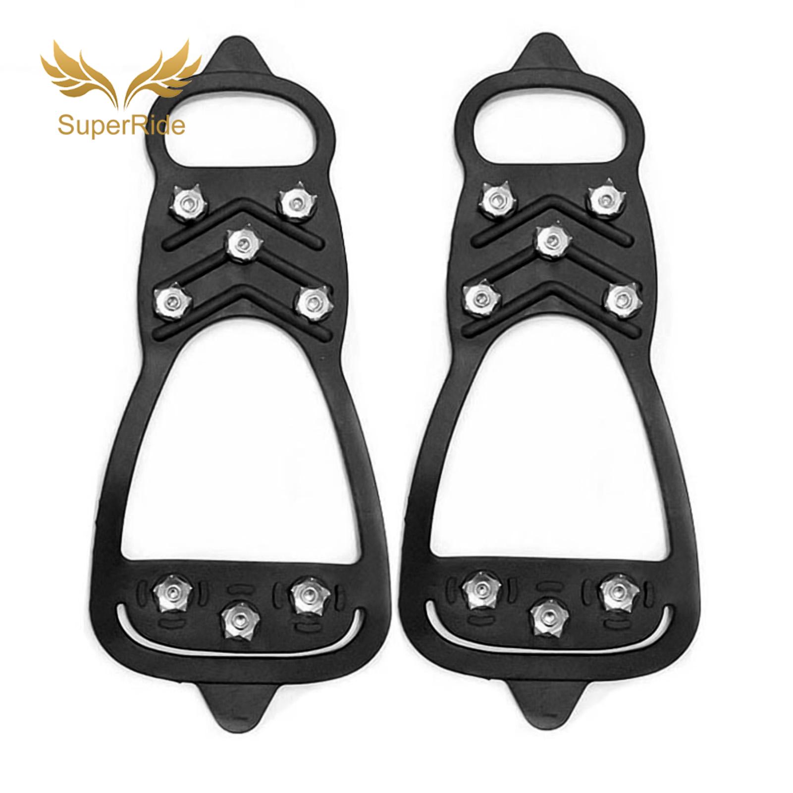 SuperRide Offers excellent traction and chemical resistance. Designed in a universal size and lightweight for easy portability, they provide reliable grip without adding extra weight or bulking up your footwear.