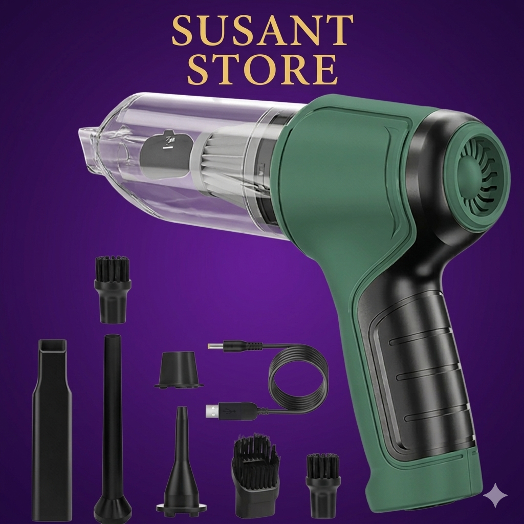 Lotus Industry Handheld Dust Blower and Vacuum Cleaner Rechargeable