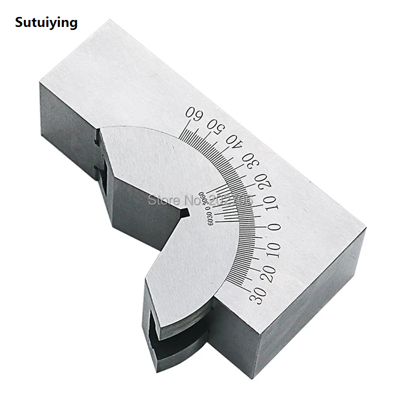 Sutuiying Milling Machine Precision Parts Adjustable Pad 0/30/60 Angle Gauge Sales promotion Debugge V Block Angler Top Tool AP25 AP30 AP46 For Measuring