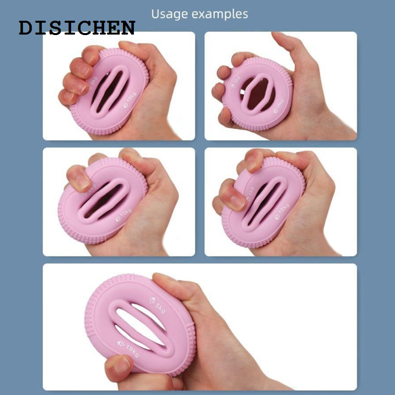 DISICHEN New style 24BD Silicone Hand Grips Strengthener Finger Exerciser Forearm Rings Squeezer Grippers Finger Physical Dynamometer Strengthener