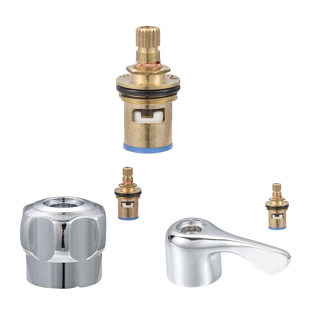 1Pcs New Quick Opening Faucet Repair Accessories Switch Handle Easy Installation Faucet Valve Core Copper Bathroom Fittings Faucet Replacement Part