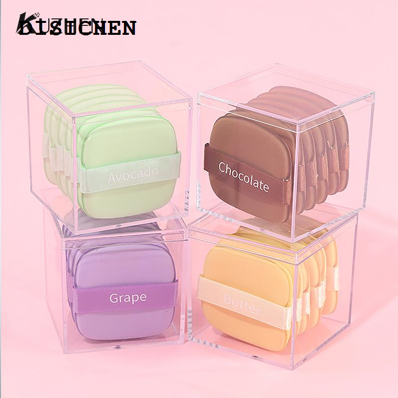 DISICHEN Original Multipurpose Reusable Makeup Wet And Dry Dual Use Puff Set Air Cushion Sponge Cosmetic Puff Makeup Tool