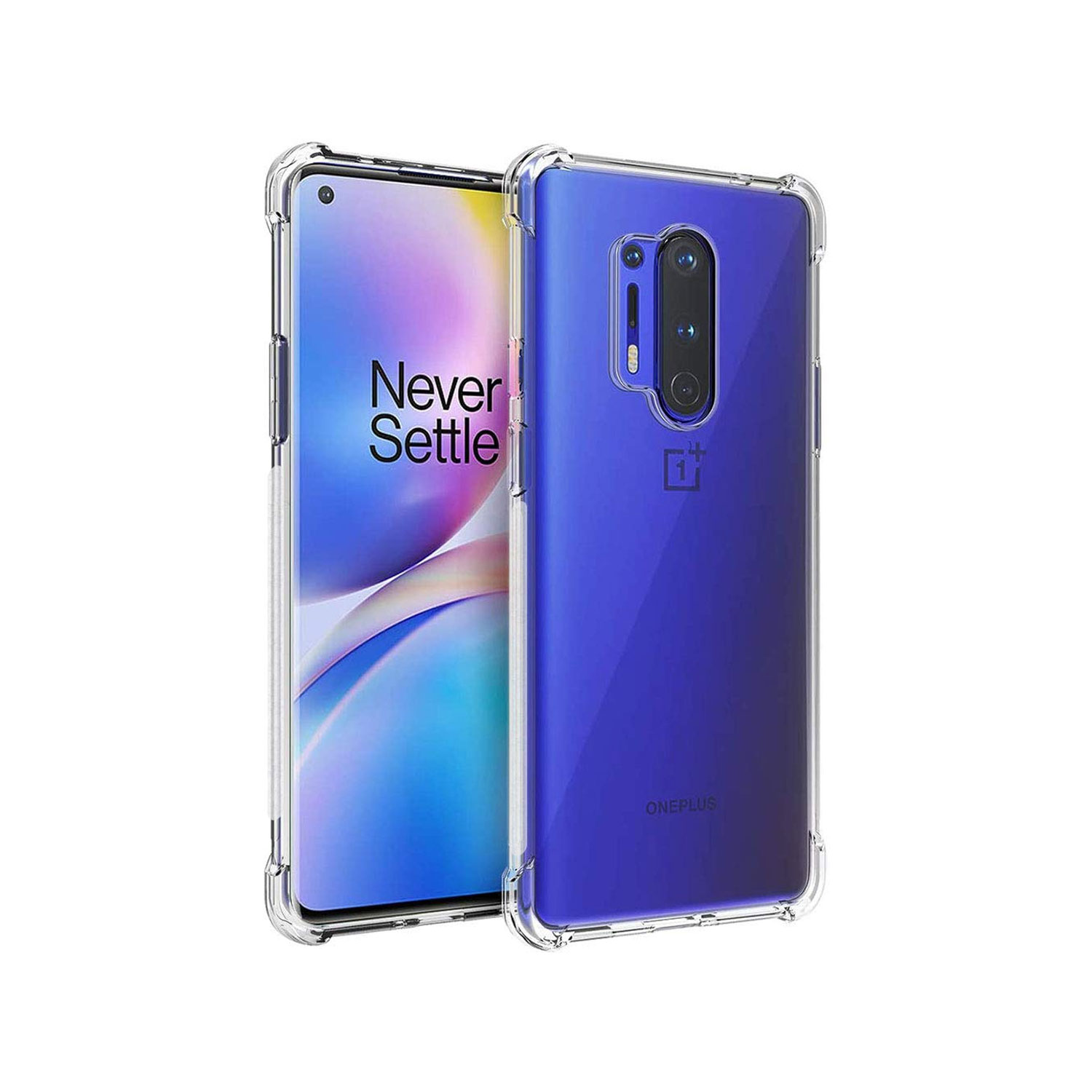 Clear Cover OnePlus 8 Pro Transparent Soft Case