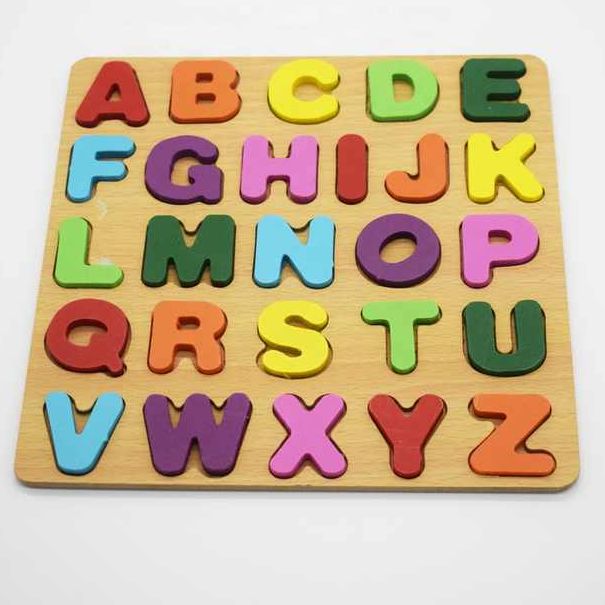 ABC Wooden Montessori 3D Puzzle For Kids