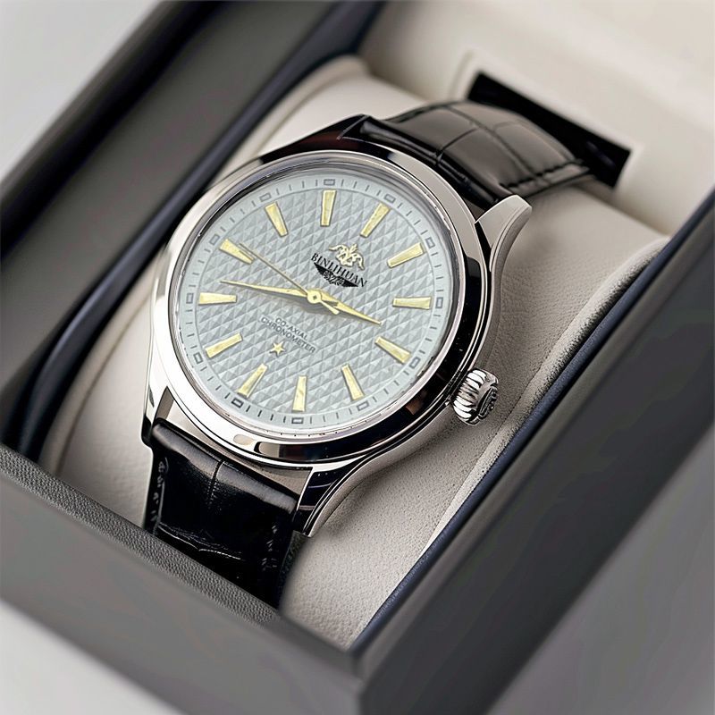 【New Pruduct】Binlihuang Genuine Watch Men's Quartz Waterproof Men's Watch Trendy Fashion [Top-notch quality]