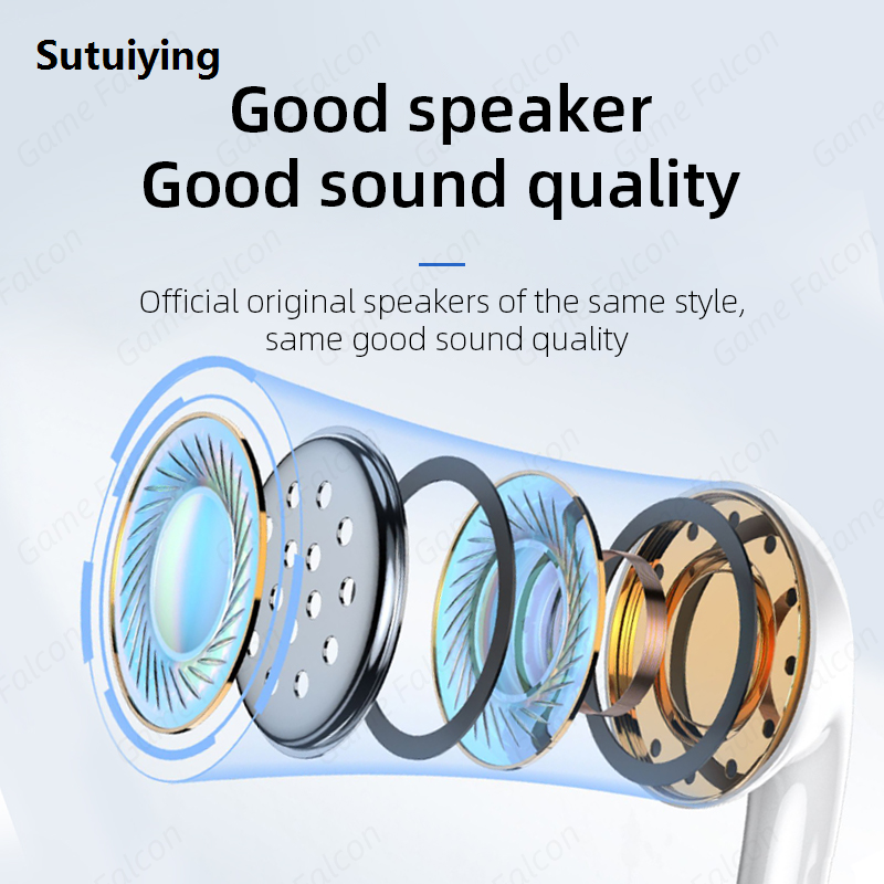 Sutuiying Original Type C 3.5mm Headset Stereo Music Wired Headphones With Sales promotion Mic DAC Chip For Samsung Galaxy S23 S22 S21 Ultra S20 Note 20