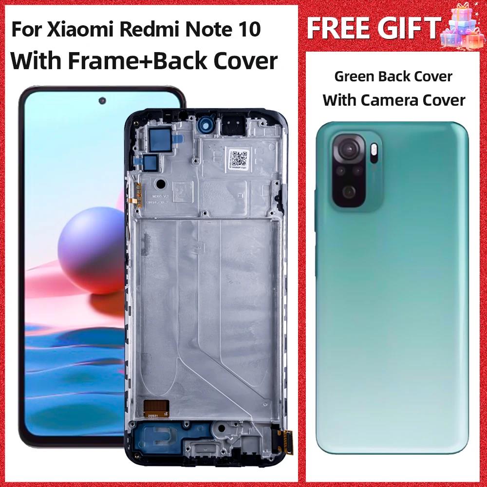 Clearance sale 6.43| Super Amoled For Xiaomi Redmi Note 10 LCD Display with Touch Screen Digitizer Assembly For Redmi M2101K7AI Display