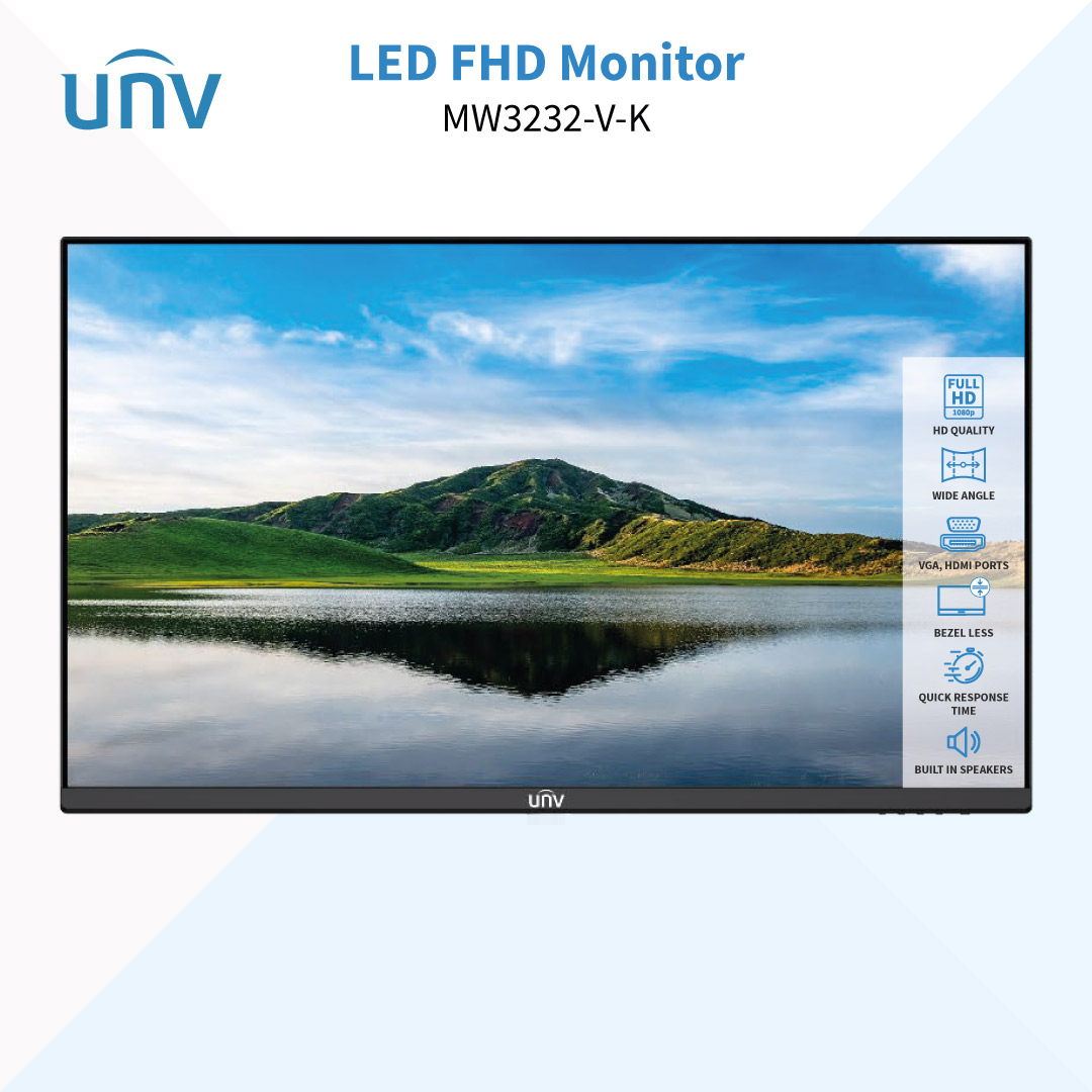 UNIVIEW Borderless 43" Monitor - MW3243-F-V2