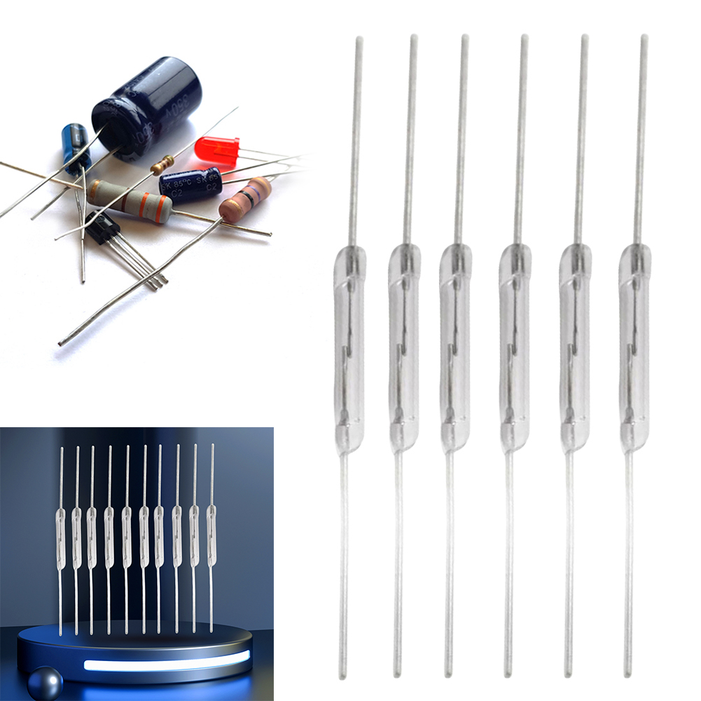 Luxury N/O Reed Switch Vibration-resistance Normally Open Magnetic Induction Switch Electronic NO Switch Electronic Component