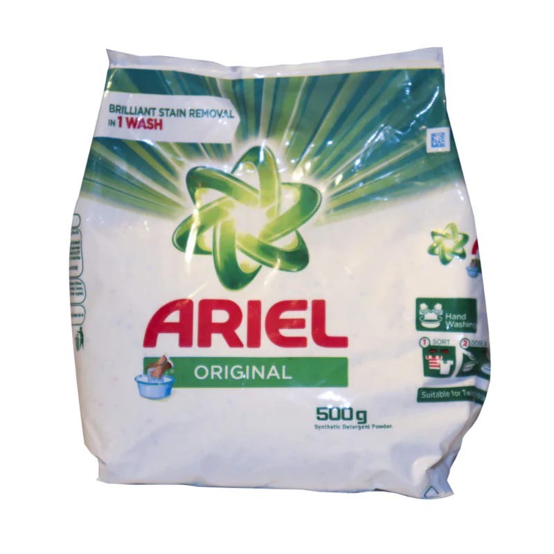 Ariel Complete Detergent 500 Gm Brilliant Cleaning In 1 Wash