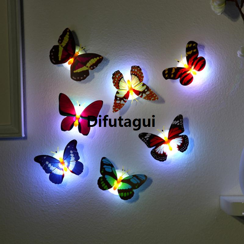 Difutagui Lighting 7 Night Light LED Modern 802e9a44 [] Cute Wall Light High Quality Room Bathroom Mini Changing Light Beautiful Creative