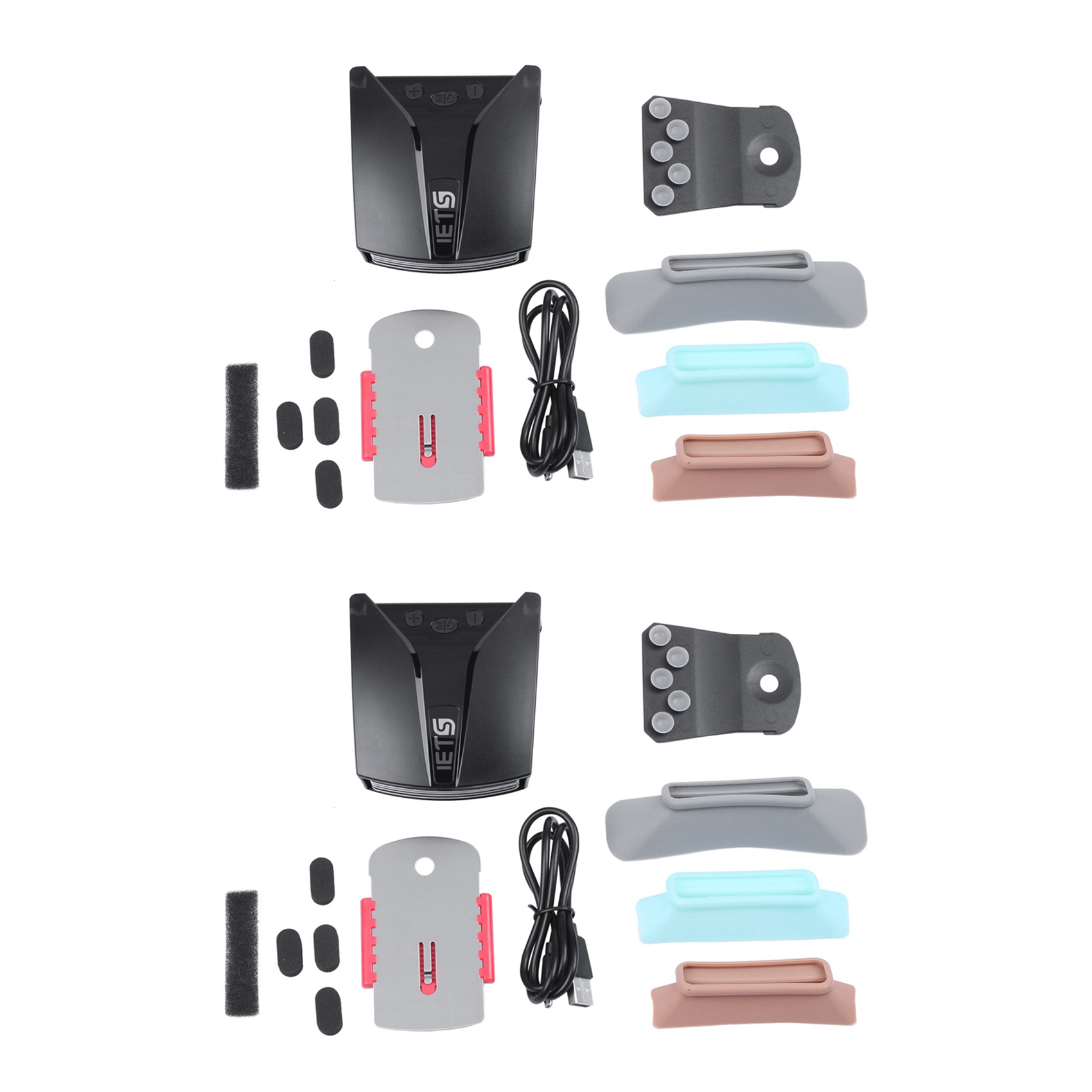 fasdaga 2X Iets Gt202 Computer Laptop Cooler Laptop Cooling Pad Laptop Fan Cooler Notebook Temperature Display Rapid Heatsink
