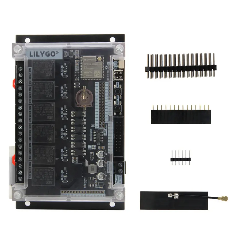 T-RelayS3 ESP32-S3 6-Way Relay Development Board WiFi Bluetooth Wireless Module Expansion Board LCD Display