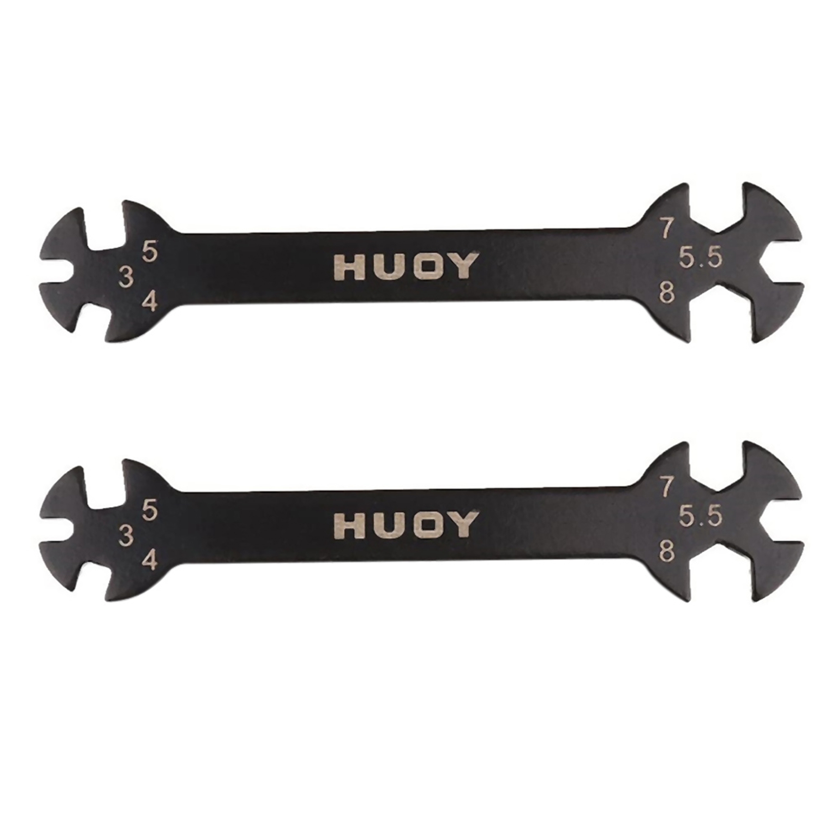 fasdaga 2X Multifunction 6 in 1 RC Special Tool Wrench 3/4/5/5.5/7/8MM for Turnbuckles & Nuts
