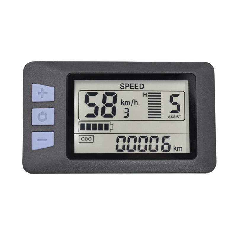 JINMY 2X 36V-60V LCD Display Dashboard E Scooter E Bike Meter Electric Scooter Accelerator Accessories for JP