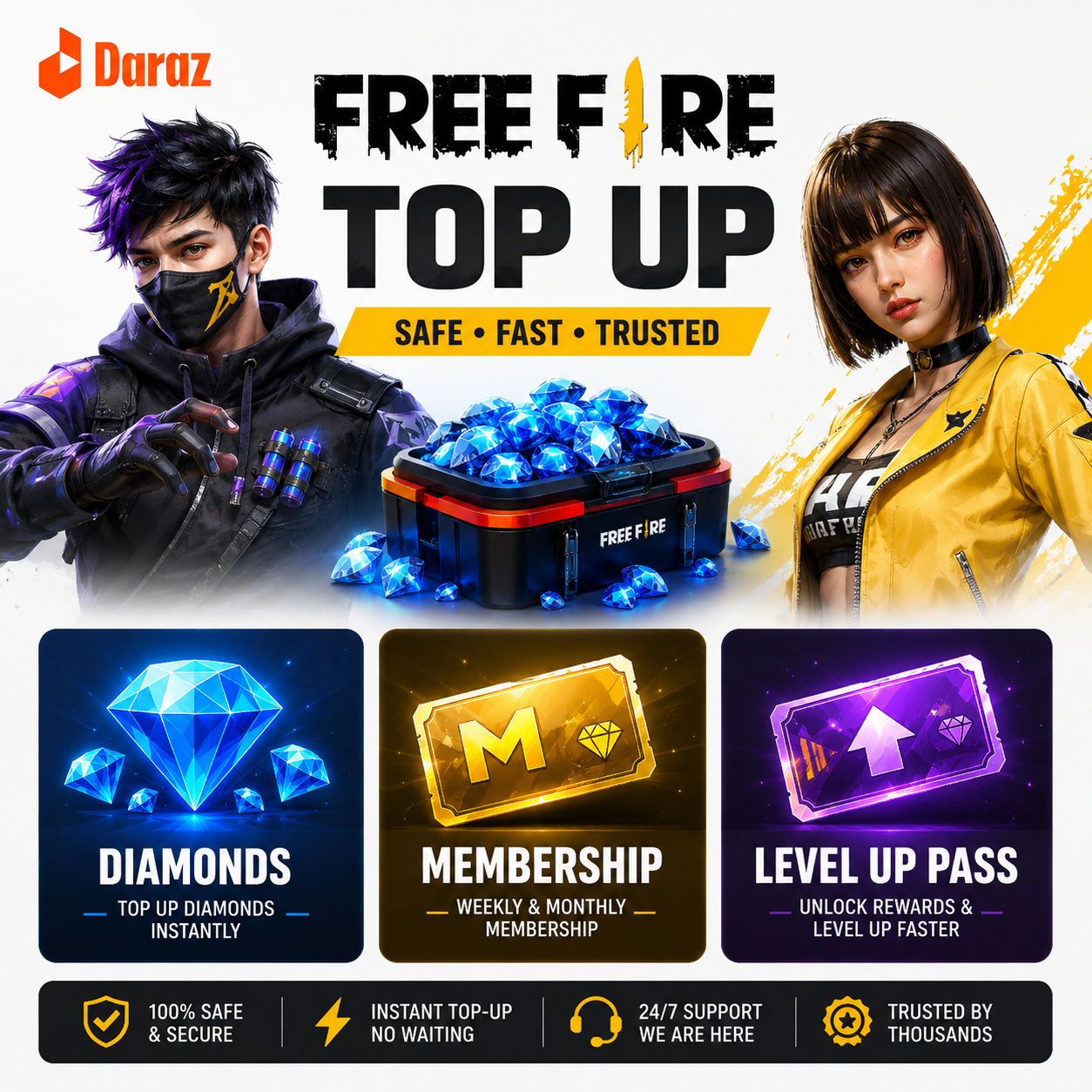 Free Fire Diamond Top Up