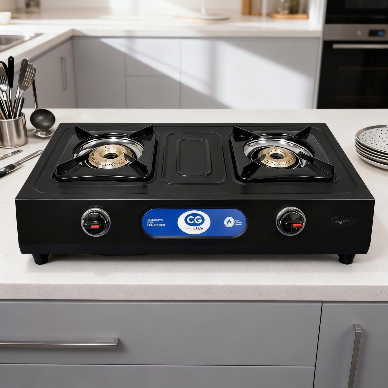 CG 2 Burner Auto Ignition Gas Stove CGGS2BSC