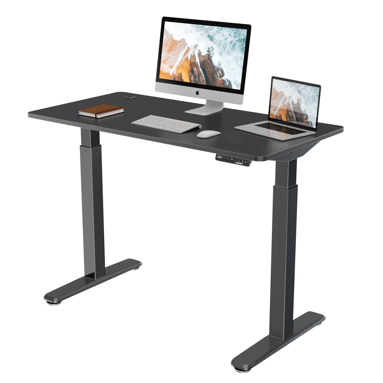 Executive Electric Height Adjustable Desk with Dual Motor for Ergonomic Home?/Office Appliance