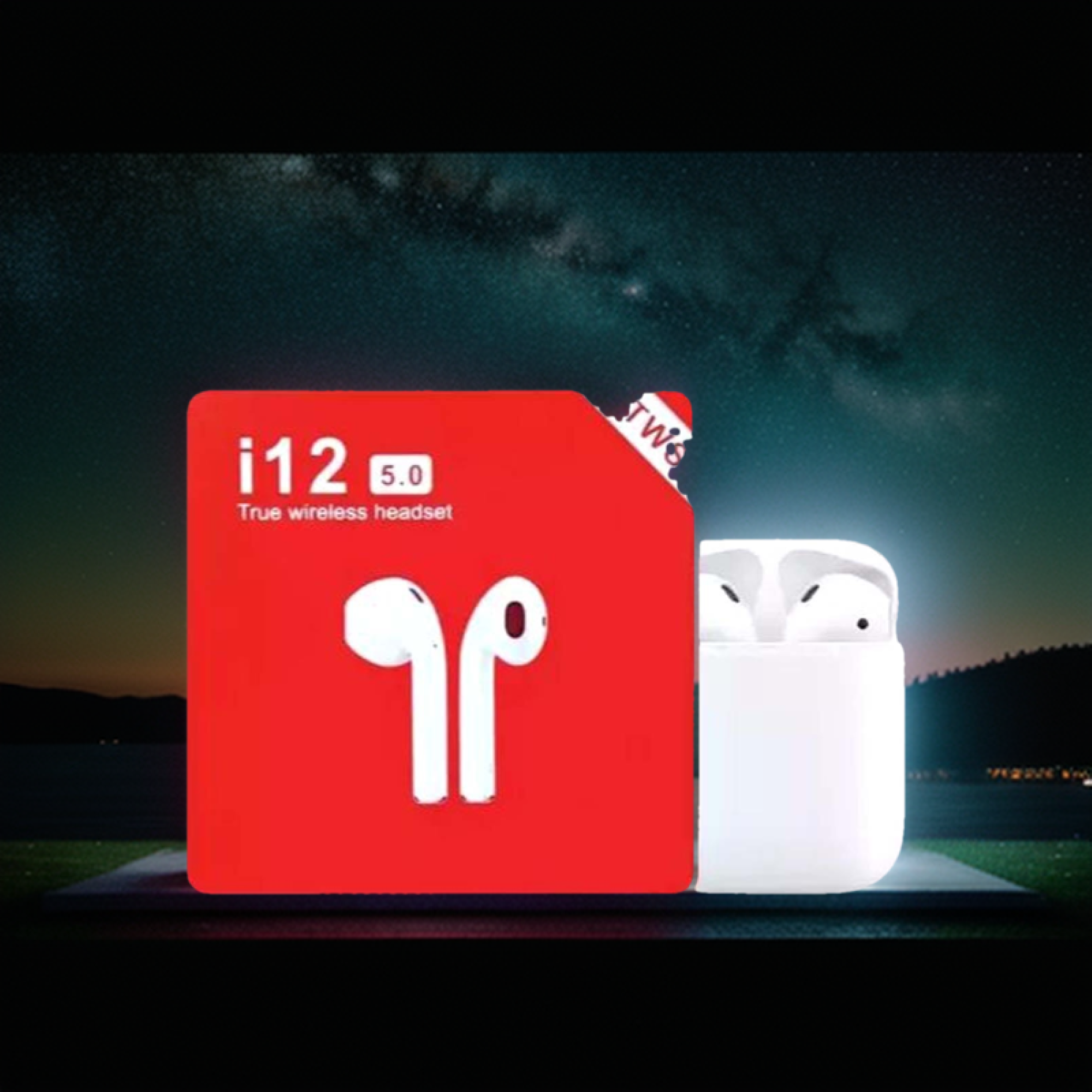 I12 Airbuds Powerful Sound Bluetooth Wireless