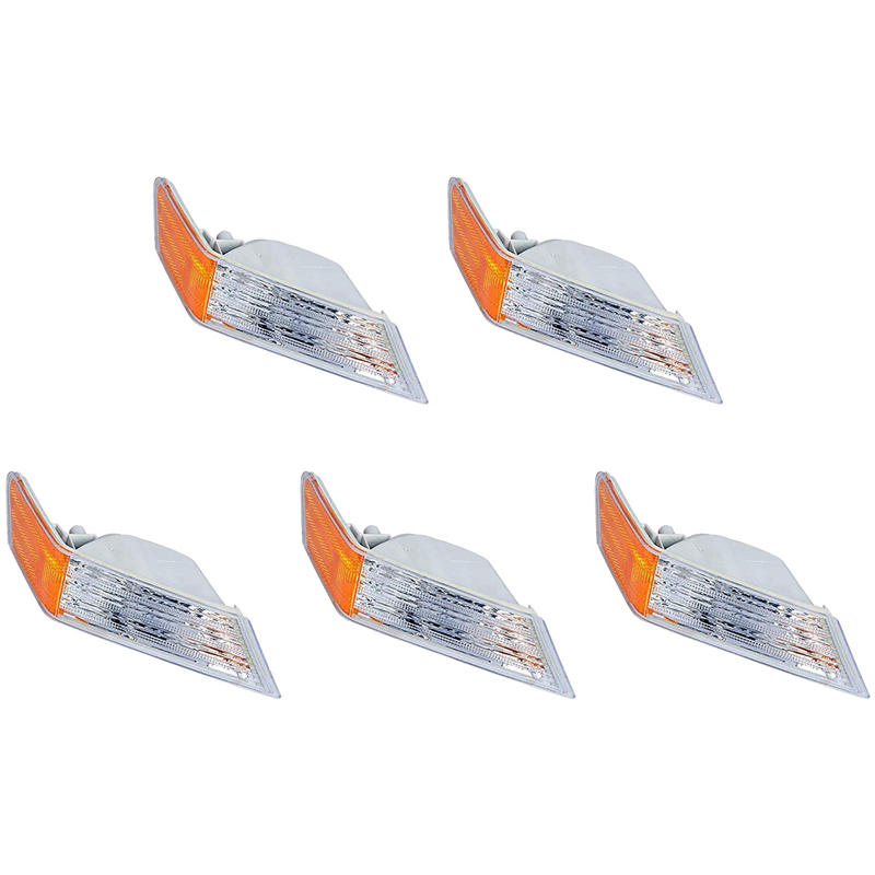 fasdaga 5X Front LED Fog Lights Lamps Turn Signal Light for Patriot 2007-2014 68004180AC Right Side