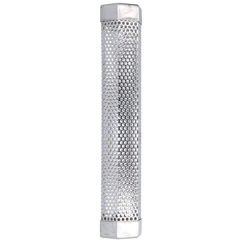 NAMUNY Smoker Tube Stainless Steel Portable Hex Stable Barbecue Smoke Generator Pipe for Cold Hot Smoking Grilled Foods