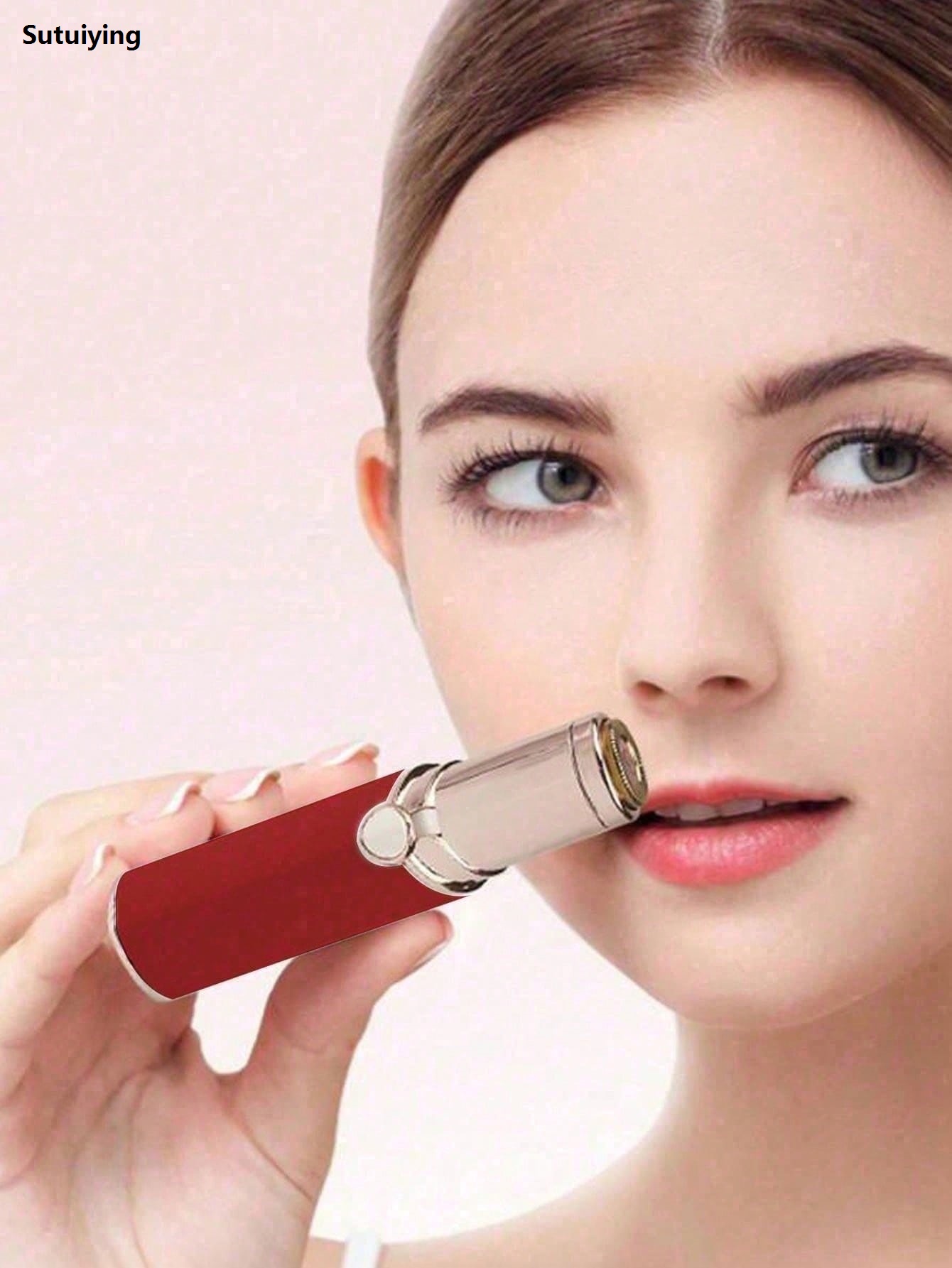 Sutuiying Electric Epilator Eyebrow Shaping Tool, Mini Facial Hair Luxury Remover, Face Shaver For Women, Using 1pc AA Battery