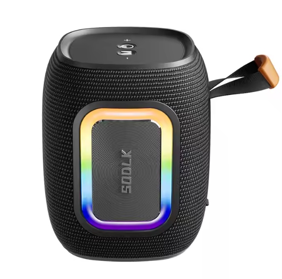 SODLK T26 Portable Wireless Speaker with 15W Stereo Sound Extra Bass, IPX67 Waterproof Shower Speaker Double Pairing for Party