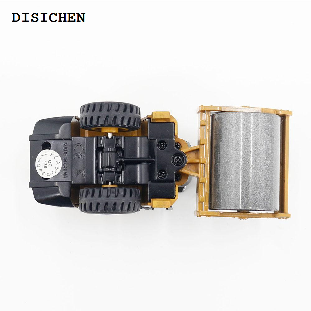 DISICHEN Fifty percent discount 1815 HuiNa Alloy Road Roller Construction Toys Construction Vehicle Models 1:60 Scale Design