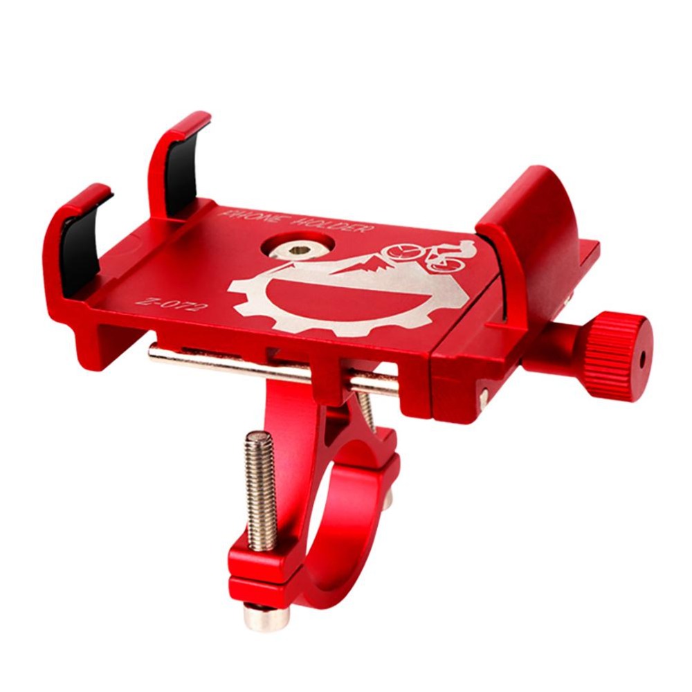 Durable Aluminum Alloy Bike Phone Mount Adjustable Universal Bike Handlebar Phone Holder Easy To Install Portable Motorcycle Phone Holder Motorcycle