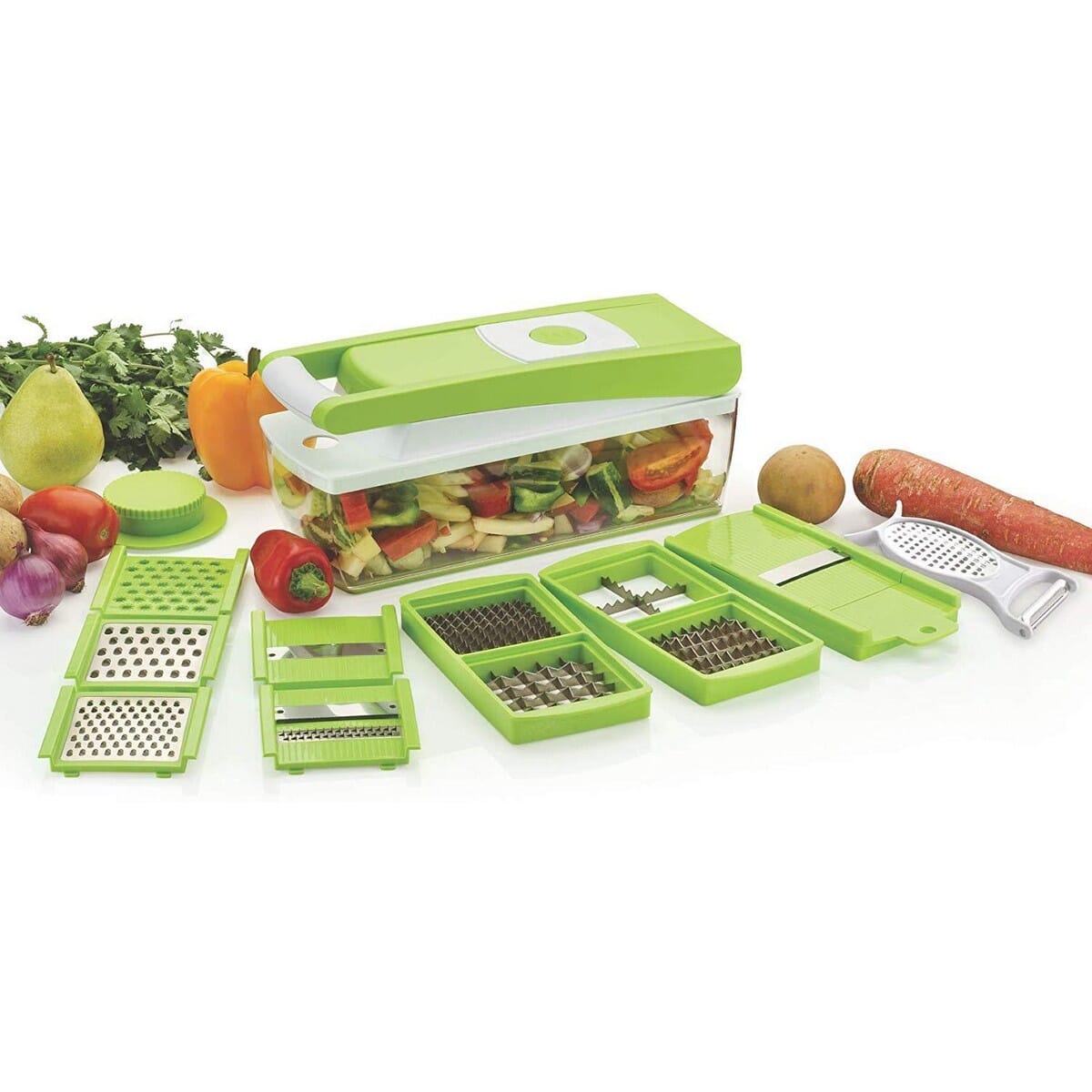 Multipurpose Vegetable And Fruit Chopper Cutter Grater Slicer