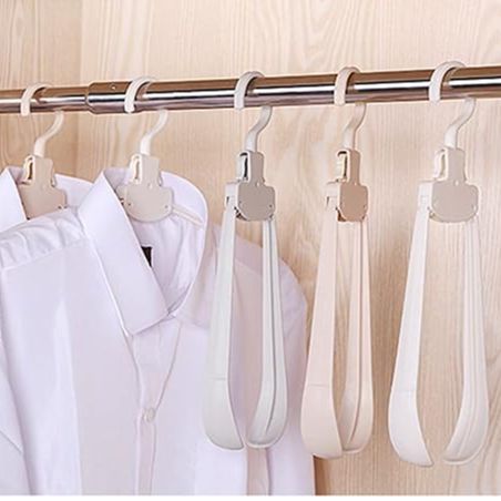 Foldable Travel Hanger Multifunction Non-Slip Windproof Portable Hanger