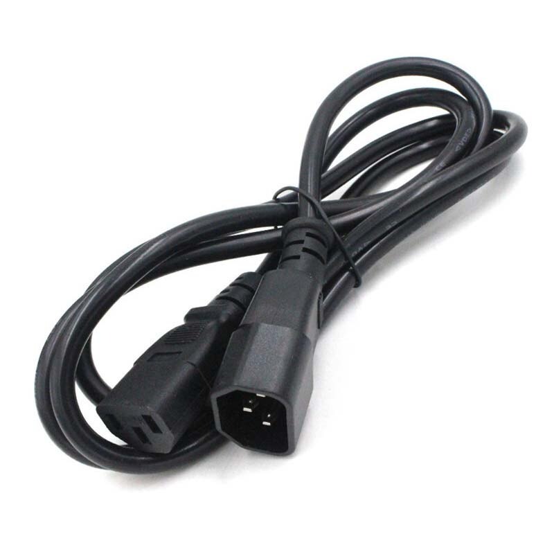 Bizzy Female to Male UPS PSU Power Supply Cord Desktop Computer Extension Power Cable 10A 250V 3 Cores 1.5m