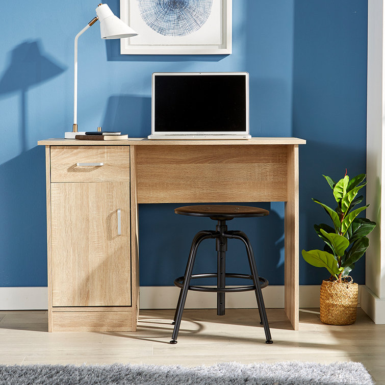Study Table With Side Cabinet