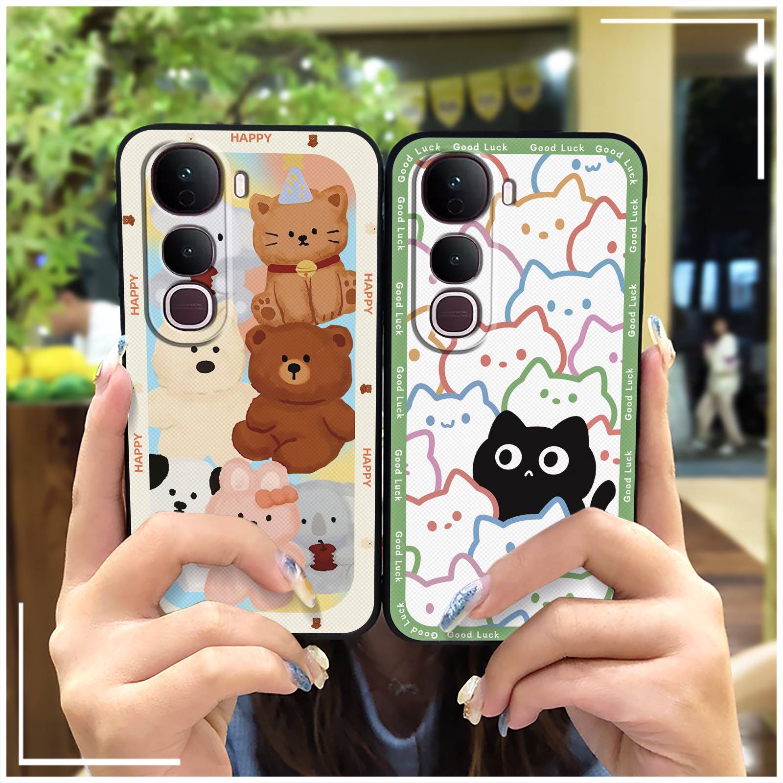 Anti-knock Shockproof Phone Case For VIVO Y400 Pro 5G Global TPU Anti-dust Durable Card slot Fashion Design Soft case