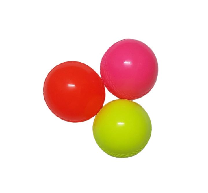 Cricket Ball Plastic (Pack Of 3)