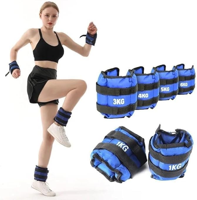 Premium Physiotherapy Weighted Cuff 0.5KG (1 piece) - Single Pack for Muscle Tone & Rehabilitation