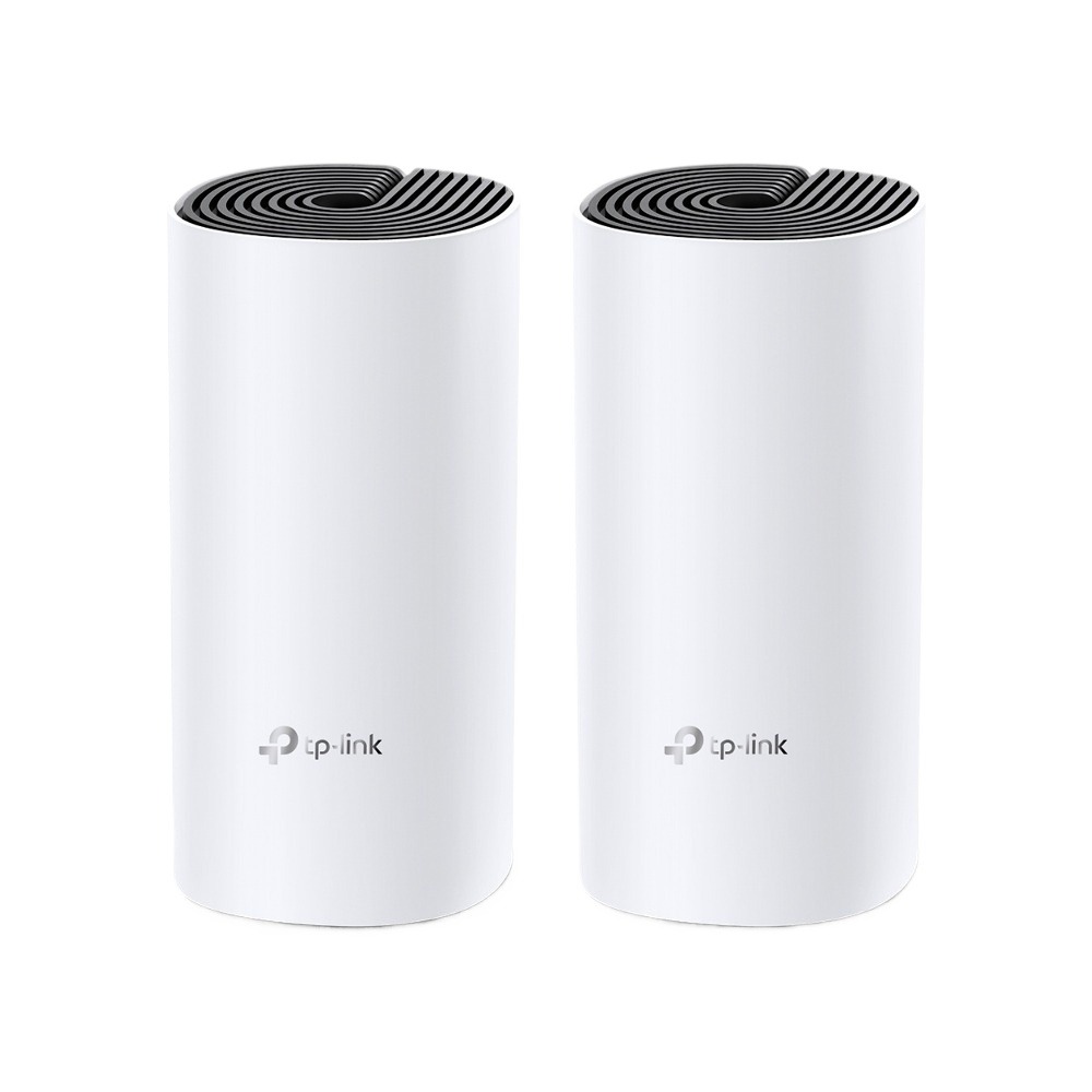 TP-Link AC1200 Whole Home Mesh Wi-Fi System, 2 Pack Deco M4 Dual Band White