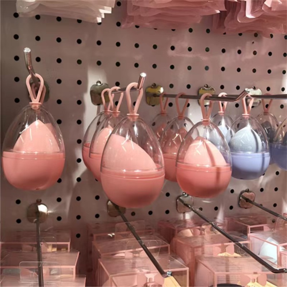 New Dustproof Bag Transparent Storage Box Empty Doll Pendant Doll Storage Bag Beauty Egg Stand Sponge Beauty Egg