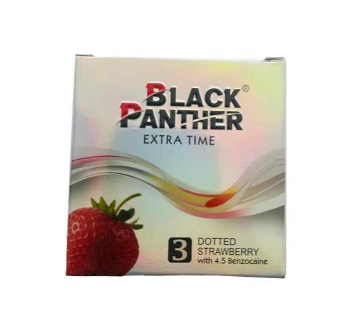 Night Rider Premium Condom, Extra Time Super Dotted, 3pcs