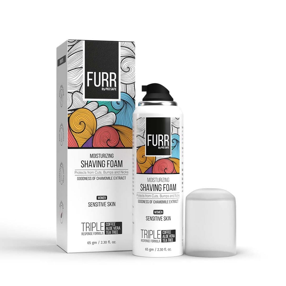 FURR By Pee Safe Moisturizing Shaving Foam - 65 gm