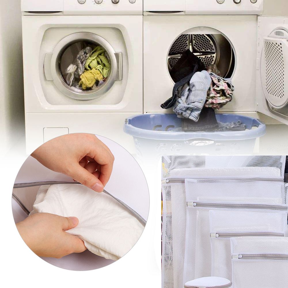 Mesh Wash Net Laundry Bag Bra Stocking Clothes Storage Underwear