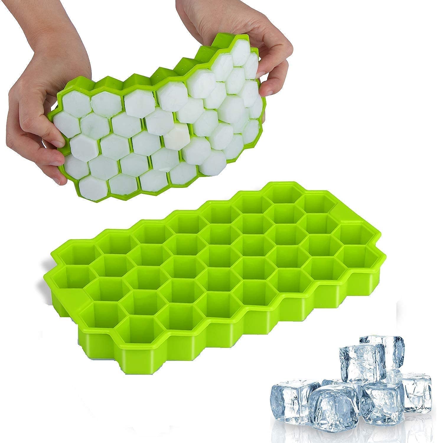Silicone Honeycomb Design Ice Cube Tray