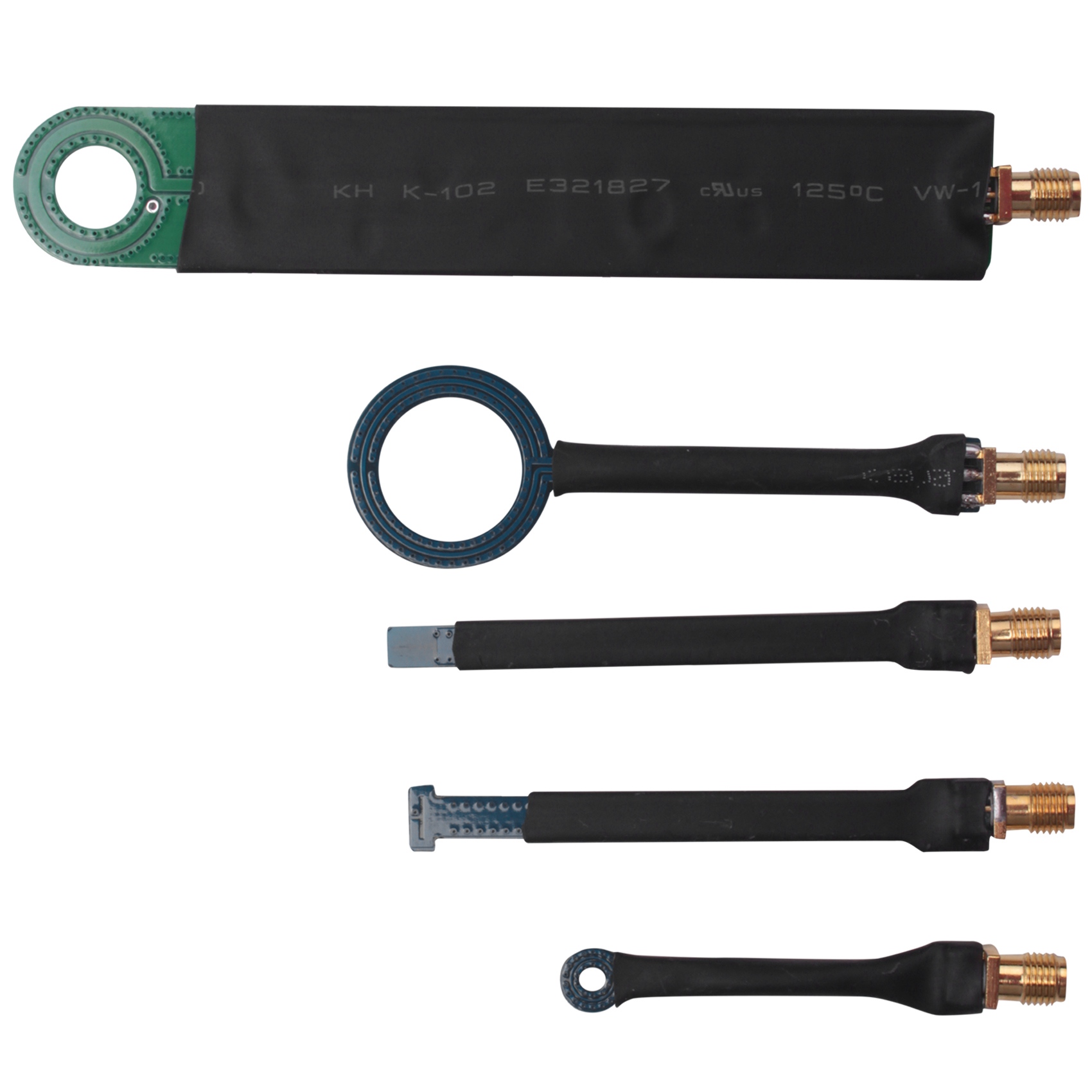5PCS Magnetic Field Antenna,EMC Near Field Probe Conduction and Radiation Correction Magnetic Field Probe