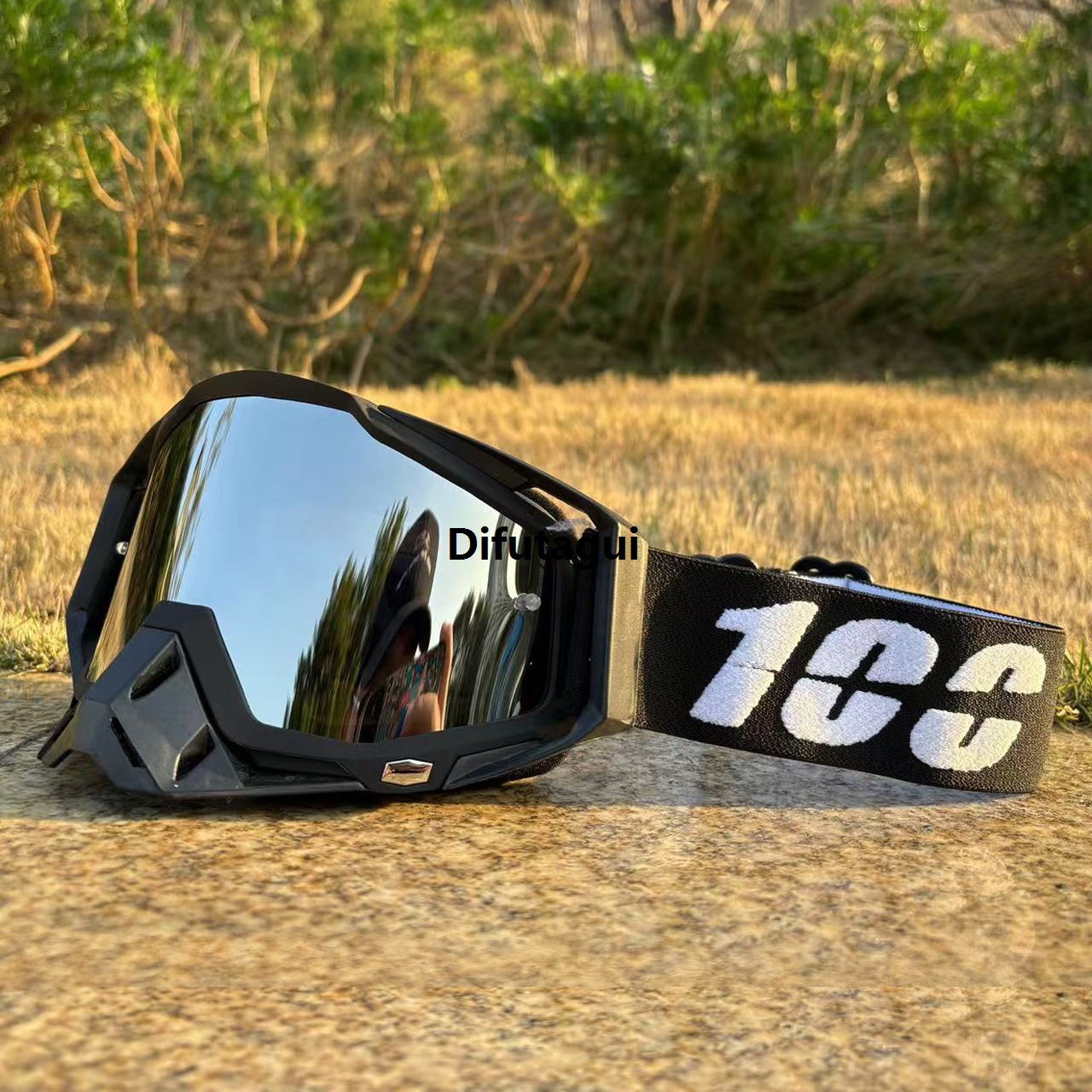 2025 NEW Face Mask Googles Outdoor ATV Buggy Motorcycle MX Helmet Off-road Glasses Motorcycle Hot > New Style 100 Goggles Motorcycle Goggles Ski Glass Scooter