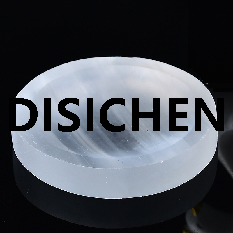 DISICHEN 1PC 100% Natural Selenite Bowl Plate Rough Carved Quartz Crystal Grid Fengshui Quartz Mineral Chakra For Home Decor Healing Gift Luxury