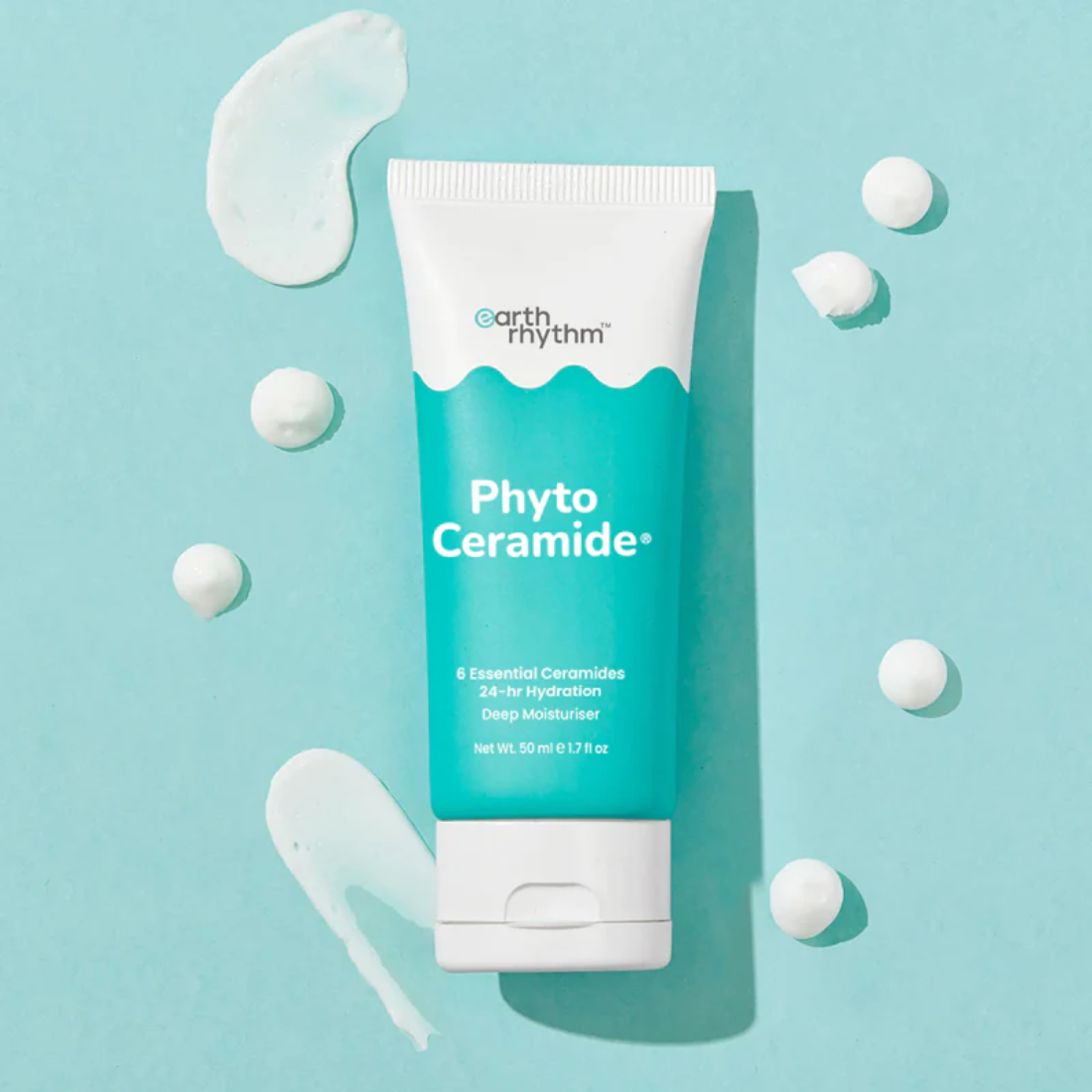 Earth Rhythm Phyto Ceramide Moisturiser For Normal To Dry Skin - 50 Gm
