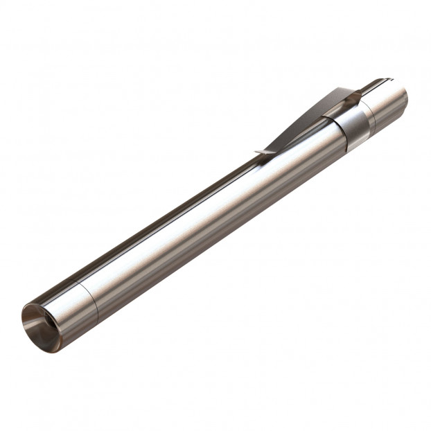 Mini Portable Pen Light Led Pocket Torch Light Silver Smart Gallery